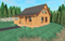 Wisconsin Tennessee log home