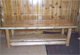 log furniture custom log coffee table